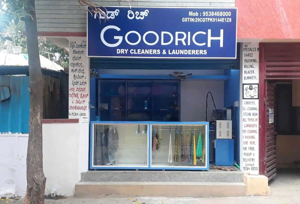 Goodrich Dry Cleaners & Launderers, yelahanka, maruthinagar, bangalore